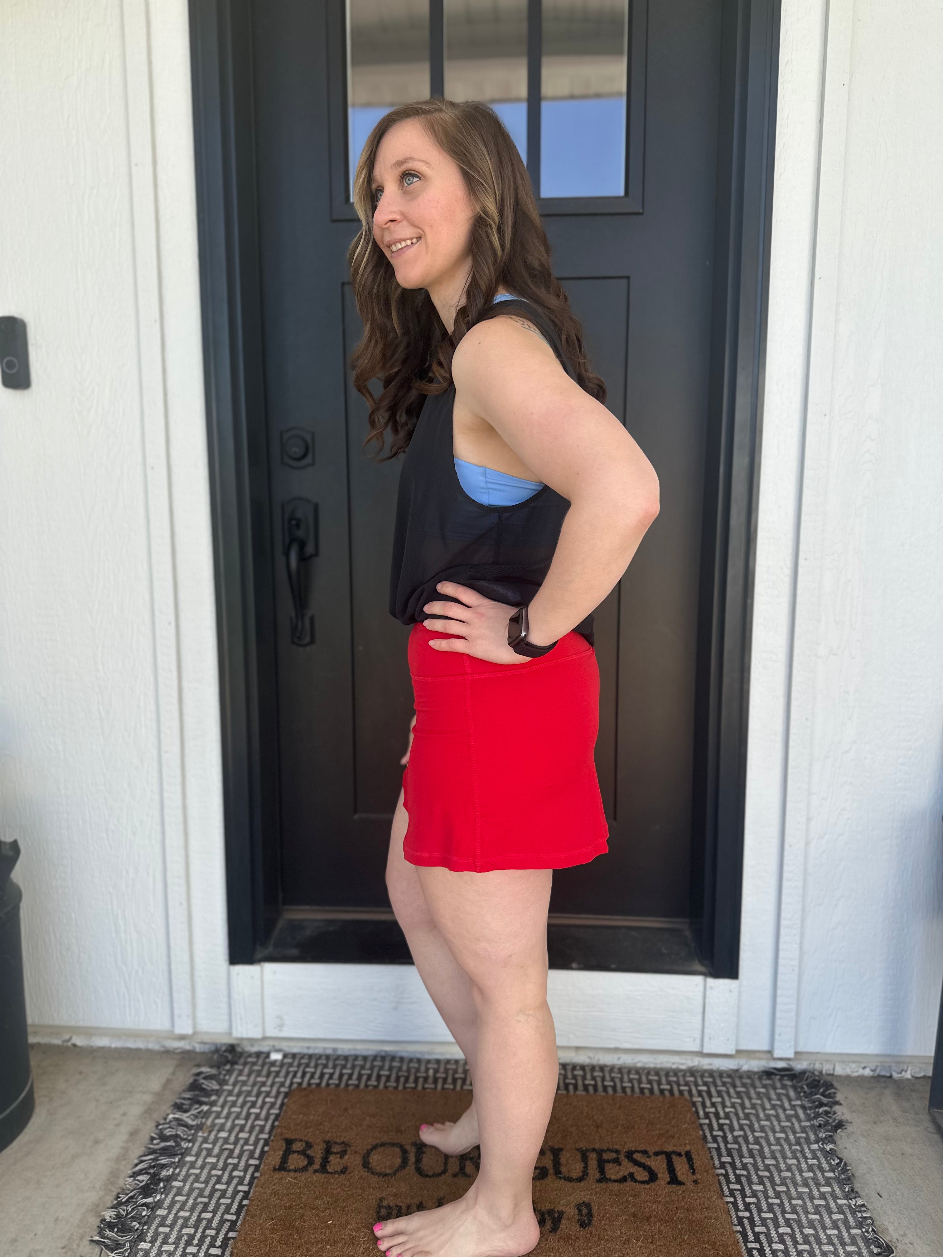 BUTTER SKORT